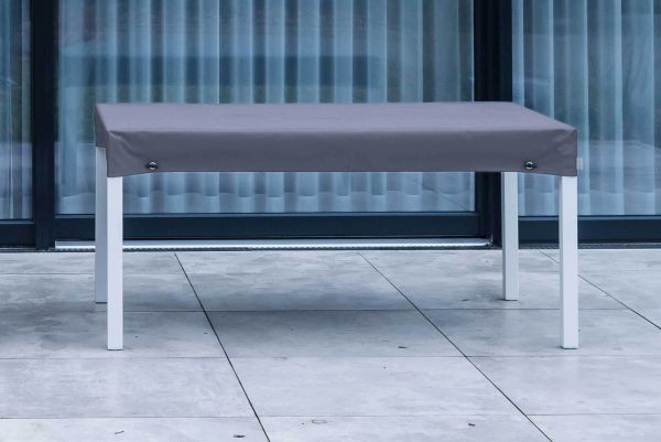 Schutzhülle Tischplatte 130x80cm eckig mit Bindeband