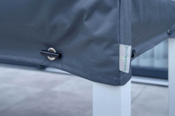 Schutzhülle Tischplatte 80x80cm eckig mit Bindeband