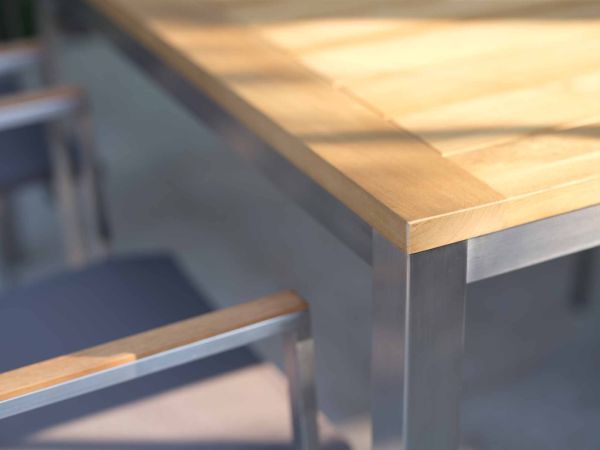 Rome Stapelsessel Edelstahl