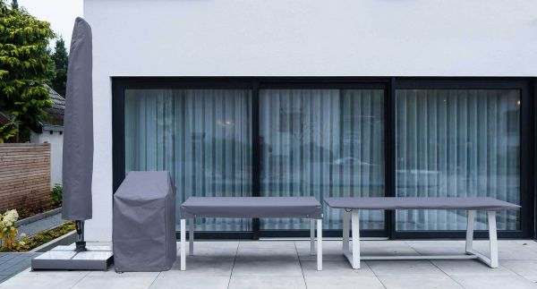 Schutzhülle Lounge Set Livio mit 2er Sofa, 3er Eckelement und Kaffeetisch